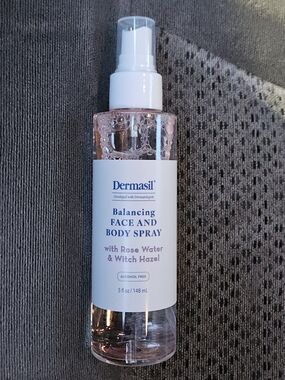 Dermasil Balancing Face & Body Spray - (Rose Water & Witch Hazel) 5fl Oz BNIB